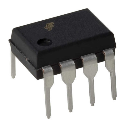 Logic Output Optoisolator 10Mbps Open Collector 5000Vrms 1 Channel 10kV/µs (Typ) CMTI 8-DIP - 1