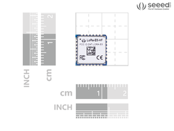LoRaWAN Transceiver Module 868MHz, 915MHz Antenna Not Included Surface Mount - 5