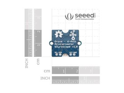 LSM6DS3 Accelerometer, Gyroscope Sensor Grove Platform Evaluation Expansion Board - 4