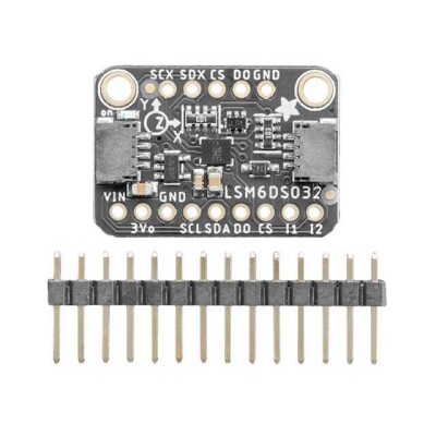 LSM6DSO32 Accelerometer, Gyroscope Sensor Qwiic, STEMMA QT Platform Evaluation Expansion Board - 1