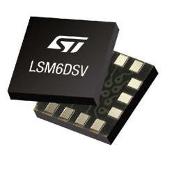 Accelerometer, Gyroscope, Temperature, 6 Axis Sensor I2C, I3C, SPI Output - STMicroelectronics