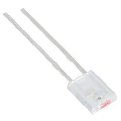 Infrared (IR) Emitter 940nm 1.2V 50mA 0.662mW/sr @ 20mA 40° Radial, Side View - Lite-On Inc.