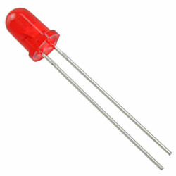 Red 631nm LED Indication - Discrete 1.8V Radial - Lite-On Inc.