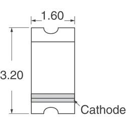 Green 571nm LED Indication - Discrete 2V 1206 (3216 Metric) - Lite-On Inc. (1)