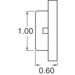 Green, Red 571nm Green, 631nm Red LED Indication - Discrete 2V Green, 2V Red 0606 (1616 Metric) - 3