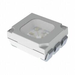 Red, Green, Blue (RGB) 623nm Red, 525nm Green, 470nm Blue LED Indication - Discrete 2.1V Red, 3.3V Green, 3.3V Blue 6-SMD, J-Lead - Lite-On Inc.