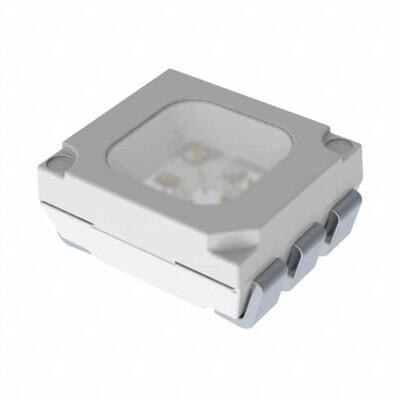 Red, Green, Blue (RGB) 623nm Red, 525nm Green, 470nm Blue LED Indication - Discrete 2.1V Red, 3.3V Green, 3.3V Blue 6-SMD, J-Lead - 1