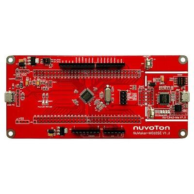 M032SE3AE NuMaker series ARM® Cortex®-M0 MCU 32-Bit Embedded Evaluation Board - 1