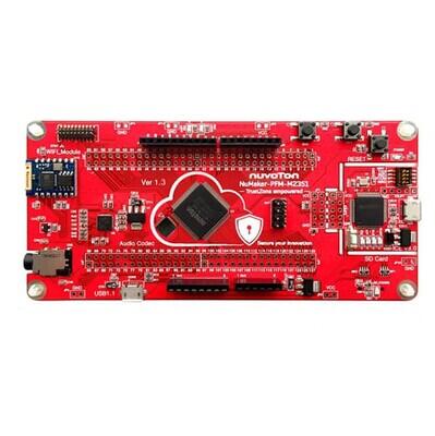 M2351 NuMaker series ARM® Cortex®-M23 MCU 32-Bit Embedded Evaluation Board - 1