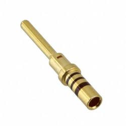Pin Contact 16-20 AWG Size 16 Crimp Gold - TE Connectivity Deutsch Connectors