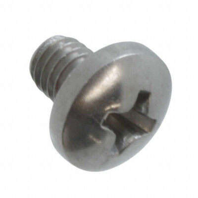 M4x0.7 Pan Head Machine Screw Phillips Drive Stainless Steel - 1
