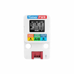 M5Stack U189 Timer Power Unit with OLED Display (INA3221) - M5Stack Technology Co., Ltd.