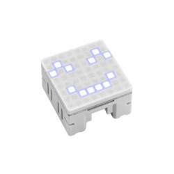 M5Stack Chain Mono Matrix with 8x8 LEDs - White - M5Stack Technology Co., Ltd.