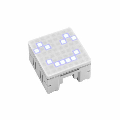 M5Stack Chain Mono Matrix with 8x8 LEDs - White - 1