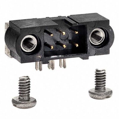 Connector Header Through Hole, Right Angle 6 position 0.079