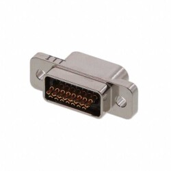 15 Position D-Type, Micro-D Receptacle, Female Sockets Connector - ITT Cannon, LLC