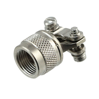 Silver Connector Cable Clamp 9, A - 1