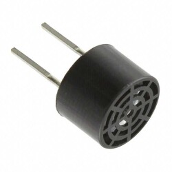 Ultrasonic Sensor, Receiver, MA40 Series, 9.9 mm Diameter, 40 kHz, -63 dB, -40 °C to 85 °C - Murata Electronics