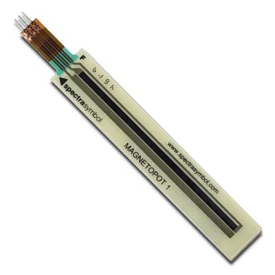 Magnetic Potentiometer Magnet Resistive Terminal Pins Sensor Strip - 1