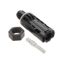 Male Coupler Connector Plus 12 AWG - Amphenol Industrial Operations