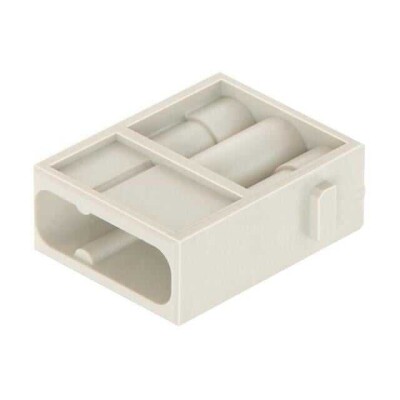 Male Module without Contacts Gray 3 Position Crimp - 1
