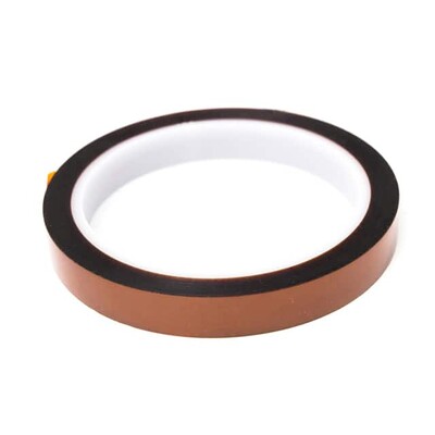 Masking Tape Silicone Adhesive Amber 0.25