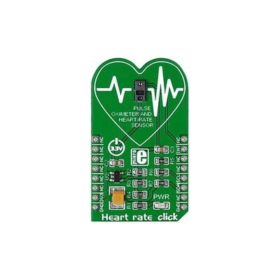 MAX30100 Heart Rate Sensor MikroBUS Click Platform Evaluation - 2