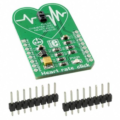 MAX30100 Heart Rate Sensor mikroBUS™ Click™ Platform Evaluation - 1