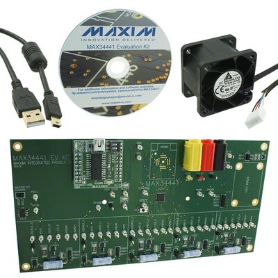 MAX34441 Power Supply Supervisor/Tracker/Sequencer Power Management Evaluation Board - 1