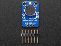 MAX4466 Microphone Pre-Amp Audio Evaluation Board - 2