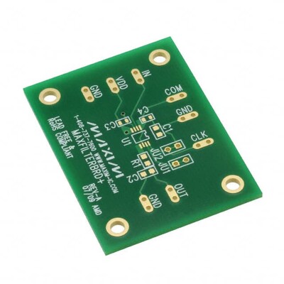 MAX7408-MAX7415, MAX7418-MAX7425 Low Pass, Switched-Capacitor Filters Filter Evaluation Board - 1