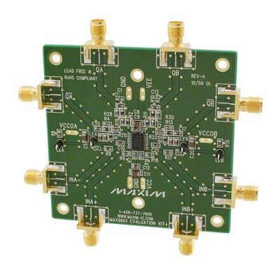 MAX9601 Comparator, Dual Linear Evaluation Board - 1