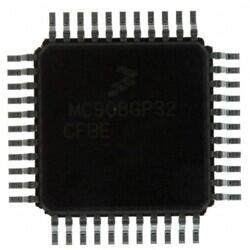 S08 S08 Microcontroller IC 8-Bit 40MHz 60KB (60K x 8) FLASH 44-QFP (10x10) - NXP USA Inc.