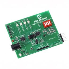 MCP23008, MCP23S08 GPIO Expander Interface Evaluation Board - 1