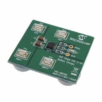 MCP73113 Battery Charger Power Management Evaluation Board - 1