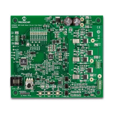 MCP8025 Motor Controller/Driver Power Management Evaluation Board - 1