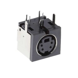 4 Position Circular Connector Receptacle, Female Sockets Solder - Same Sky (Formerly CUI Devices)