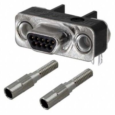 9 Position D-Type, Micro-D Plug, Male Pins Connector - 1
