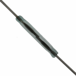 Glass Body Reed Switch SPST-NO 10 ~ 20AT Operate Range 10W 350mA (AC), 500mA (DC) 140 V Through Hole - Littelfuse Inc.