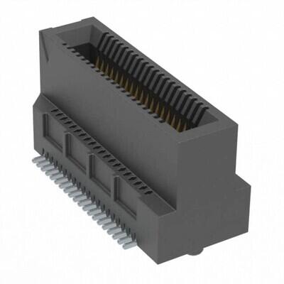 40 Position Female Connector Non Specified - Dual Edge Gold 0.025