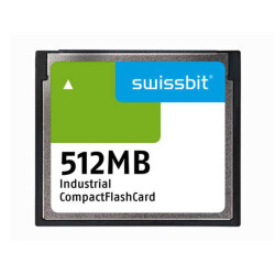 Memory Card CompactFlash® 512MB SLC - Swissbit