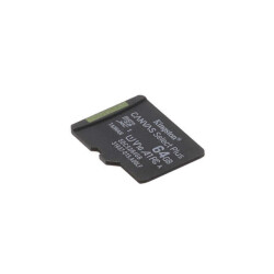 Memory Card microSD™ 64GB Class 10, UHS Class 3 - Kingston Technology