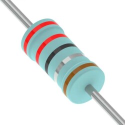 2.2 Ohms ±1% 0.6W Through Hole Resistor Axial Metal Film - YAGEO