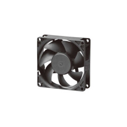 Fan Tubeaxial 24VDC Square - 80mm L x 80mm H Vapo-Bearing™ 33.0 CFM (0.924m³/min) 2 Wire Leads - Sunon Fans