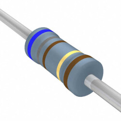 68.1 Ohms ±1% 0.25W, 1/4W Through Hole Resistor Axial Metal Film - YAGEO