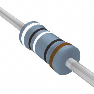 909 Ohms ±1% 0.25W, 1/4W Through Hole Resistor Axial Metal Film - 1