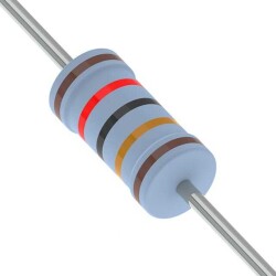 120 kOhms ±1% 0.25W, 1/4W Through Hole Resistor Axial Metal Film - YAGEO