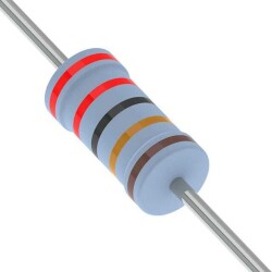 220 kOhms ±1% 0.25W, 1/4W Through Hole Resistor Axial Metal Film - YAGEO