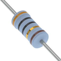 30 Ohms ±1% 0.25W, 1/4W Through Hole Resistor Axial Metal Film - YAGEO