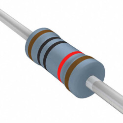 10 kOhms ±1% 0.25W, 1/4W Through Hole Resistor Axial Metal Film - YAGEO